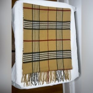 Lord & Taylor plaid scarf